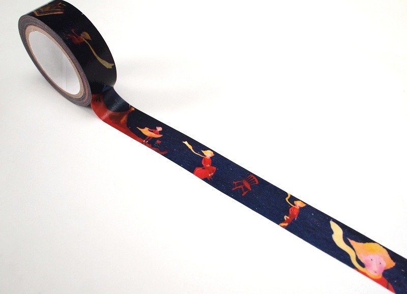 遇见小王子 - 纸胶带 - 纸胶带 - 纸 蓝色