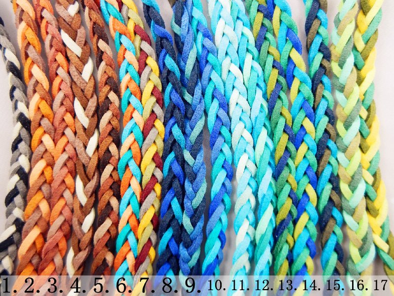 god leading手作-【质感】 4古编-皮绳手环 - 手链/手环 - 真皮 多色