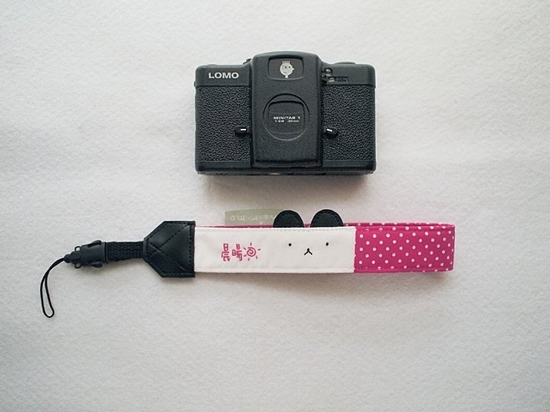 hairmo。无辜熊单挂手腕相机/拍立得/手机带-17桃红(小孔) - 相机 - 其他材质 紫色