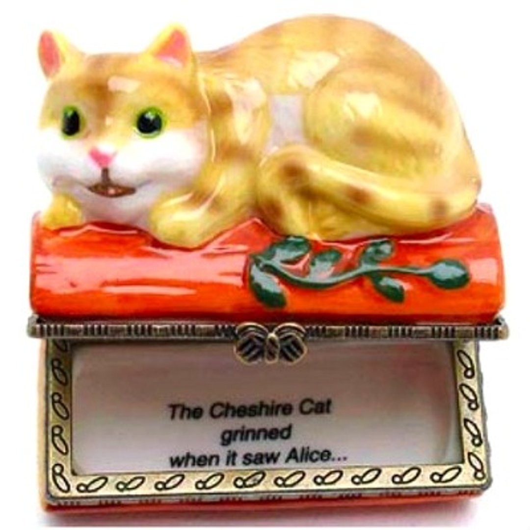 柴郡猫．陶瓷盒 - 收纳用品 - 瓷 多色