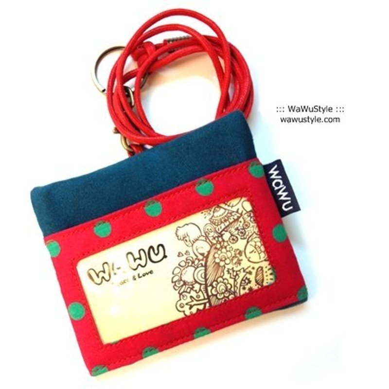 WaWu证件零钱套(蓝莓果) - 证件套/卡套 - 其他材质 蓝色