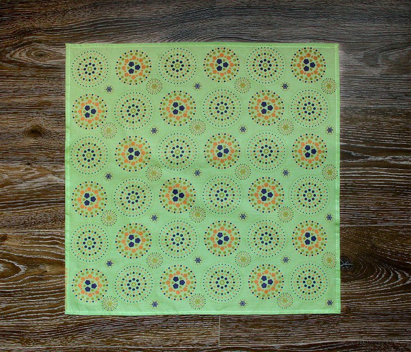 包布巾-烟火/和风绿 - 其他 - 其他材质 绿色