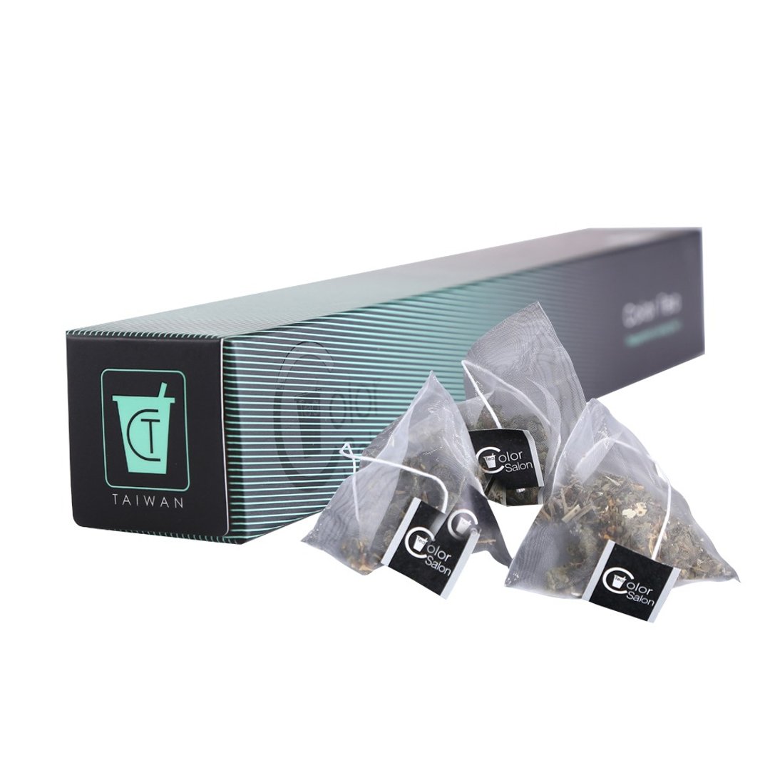 【Color Salon Tea】薄荷乌龙 Peppermint Oolong Tea - 茶 - 植物．花 蓝色