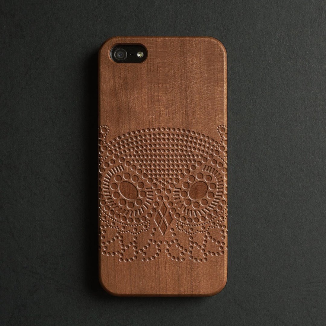 定制化真木雕刻 iPhone 7 / 7 Plus / 6 / 6s / iPhone 6 Plus / iPhone 6s Plus手机壳 S015 - 手机壳/手机套 - 木头 咖啡色