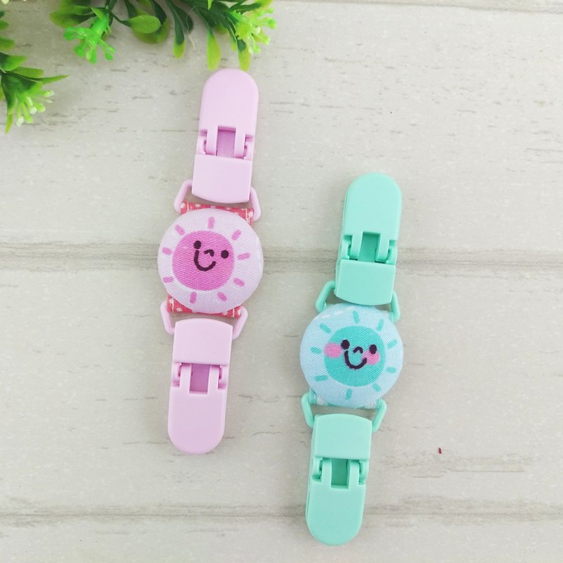 你是我的小太阳-2色可选。手帕夹 - 围嘴/口水巾 - 棉．麻 粉红色