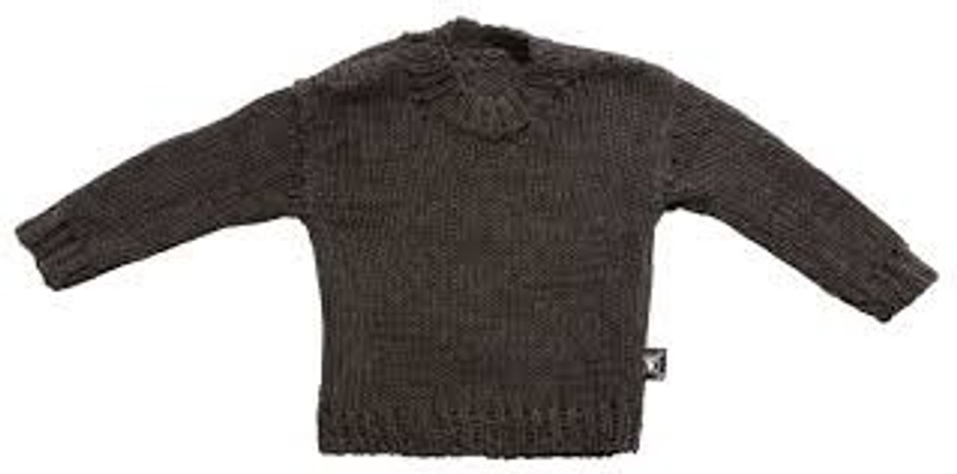 2014秋冬 NUNUNU 素色圆领上衣/GROWN sweater - 童装上衣 - 其他材质 灰色