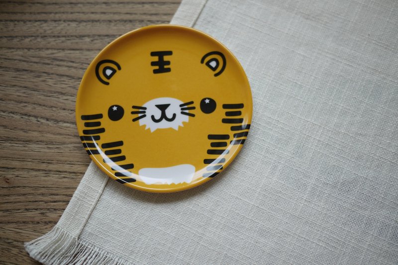 mixmania 虎虎生风多功能杯垫小盘/点心盘 - 浅碟/小碟子 - 其他材质 橘色