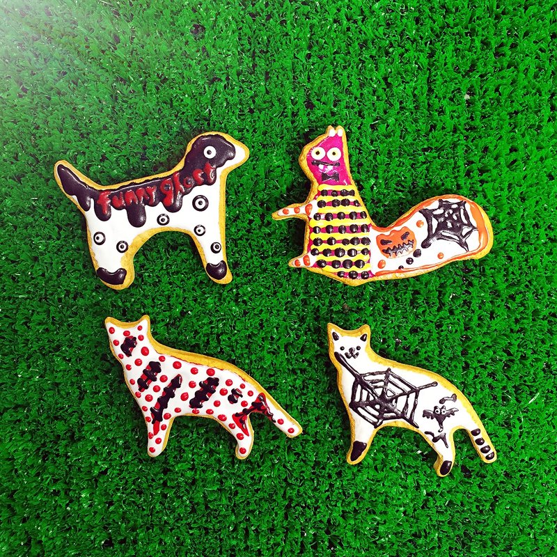 Koko Loves Dessert // 不溶你口糖霜饼干别针 - 胸针 - 粘土 