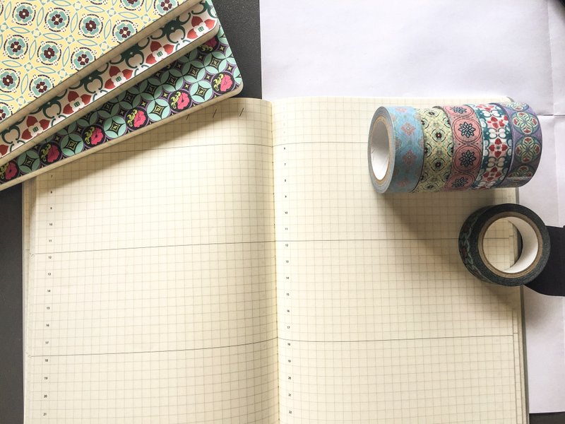 {四季-秋。暖阳的气味} 限量万用手帐 【卷毛力卡QUEMOLICAX集日美工】 - 笔记本/手帐 - 纸 黄色