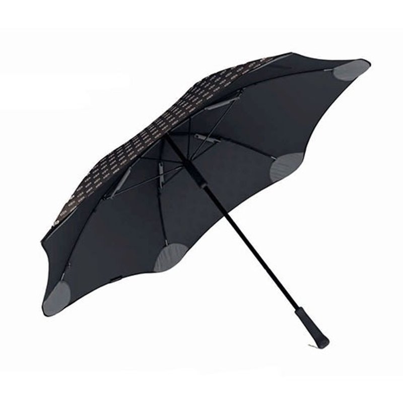 【BLUNT 保兰特 】CLASSIC 抗强风 反光直伞大号 - 时尚黑 - 雨伞/雨衣 - 其他材质 黑色