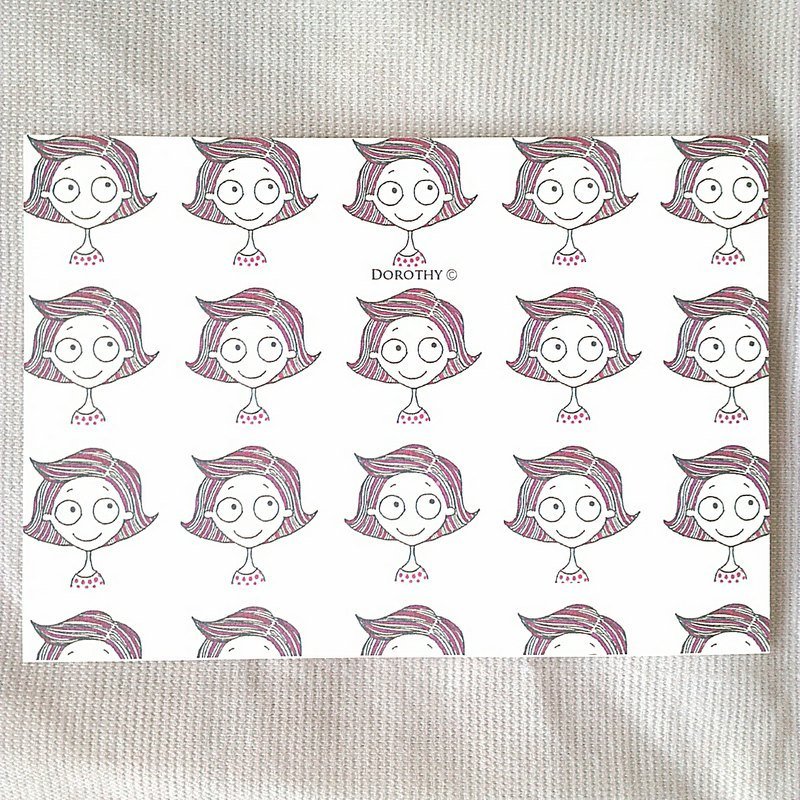 千头万绪明信片-B003 - 卡片/明信片 - 纸 多色