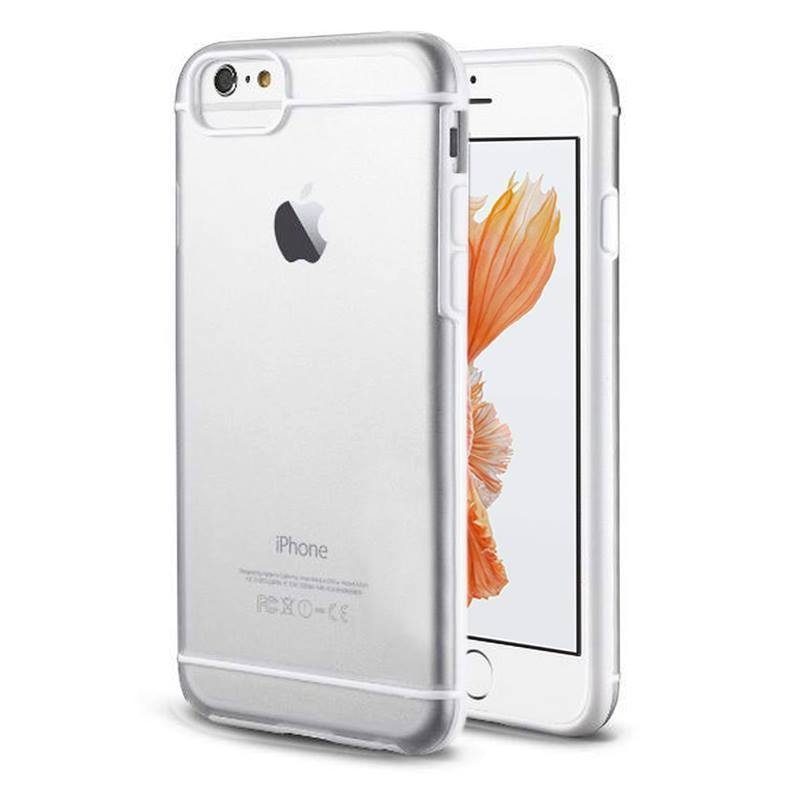 女孩寓所 ::Aoorti iphone 6 plus/6s plus 透明保护壳-黑，白 - 手机壳/手机套 - 塑料 白色