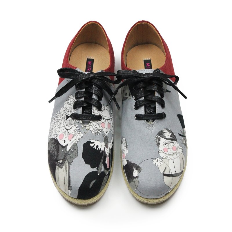 Reunion Fabric M1105 - 女款休闲鞋 - 棉．麻 多色