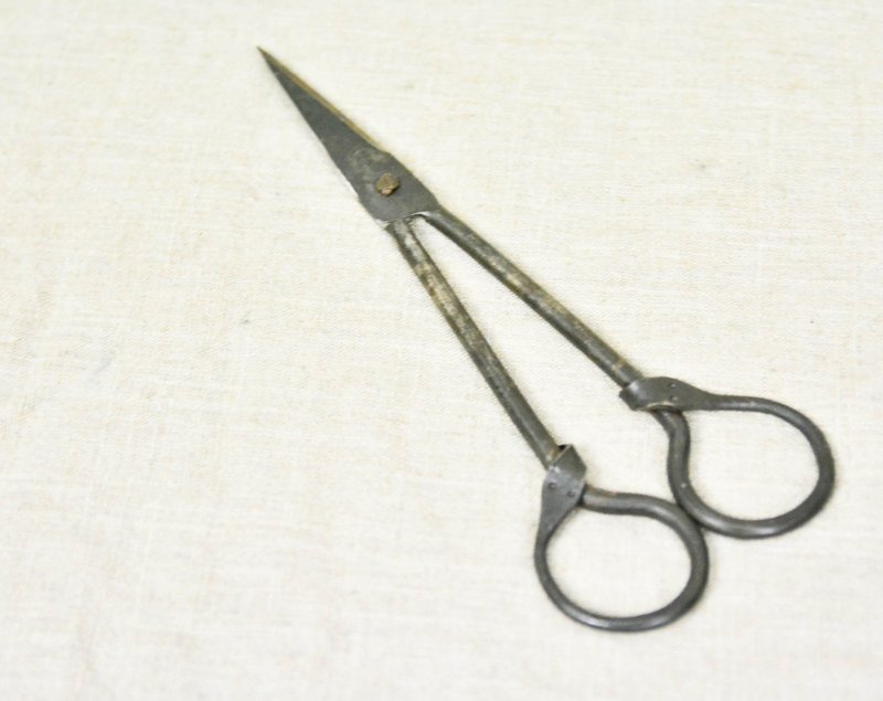 手做不锈钢剪刀＿长腿剪＿公平贸易 - 摆饰 - 其他金属 黑色