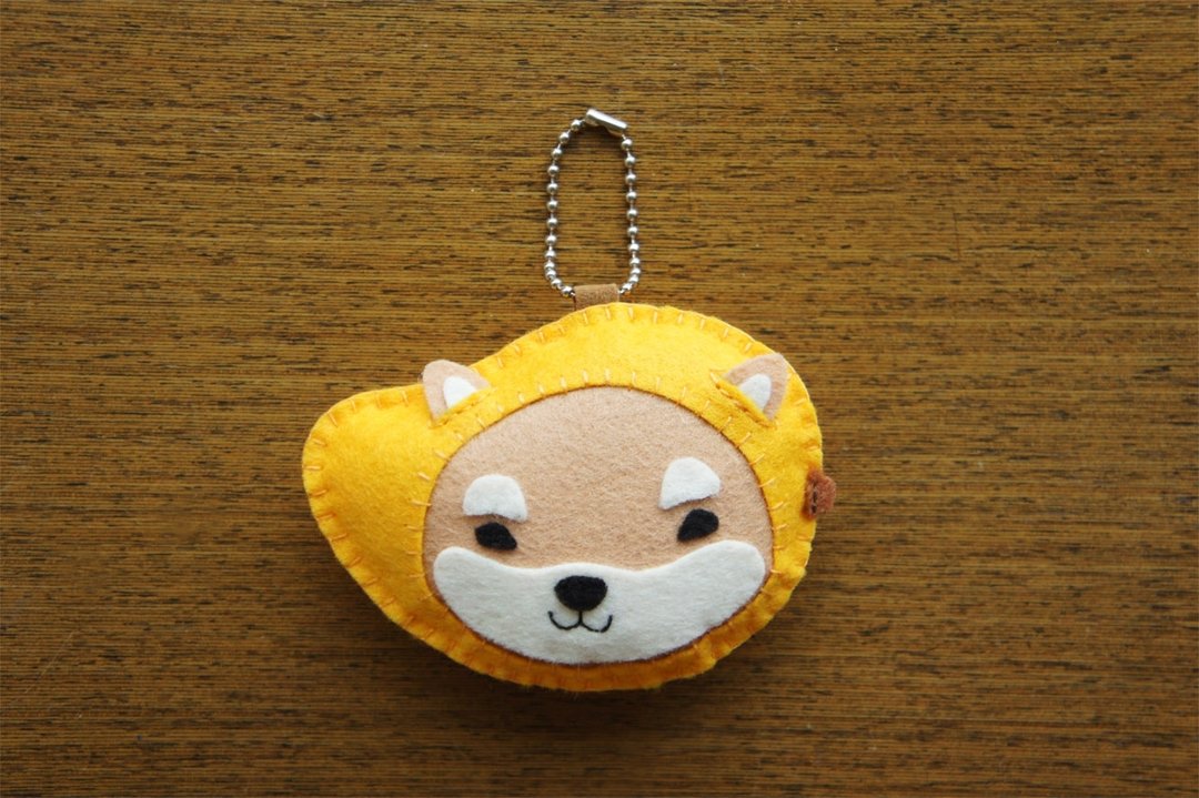 Mangogirl 疗愈系 芒果小柴犬手作吊饰 - 吊饰 - 其他材质 
