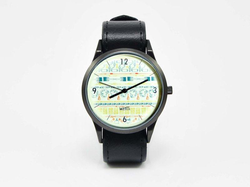 《Illustration Watch》插画X手表 -《手绘家》 - 女表 - 其他金属 黄色