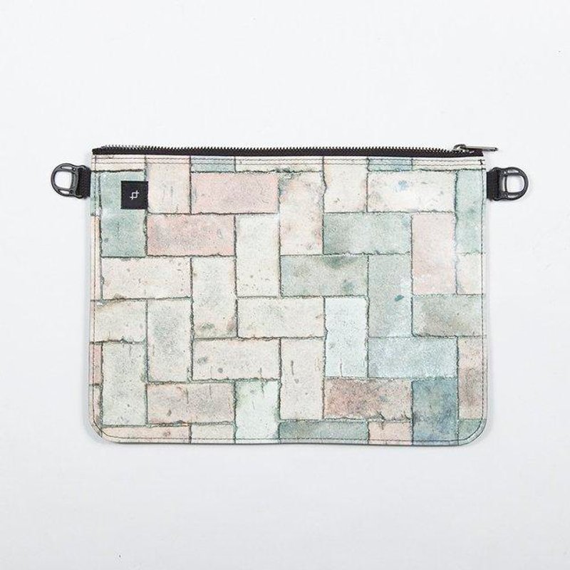 【lightweight! 140 g】 Color Block Shoulder Bag - 手提包/手提袋 - 其他材质 