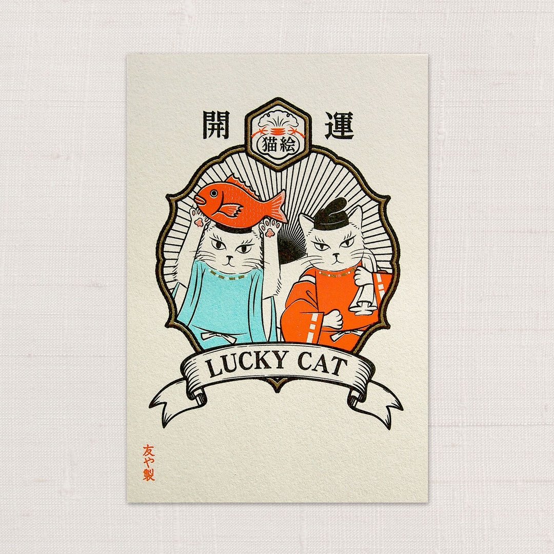 明信片 猫咪绘画 3张组 - 卡片/明信片 - 纸 