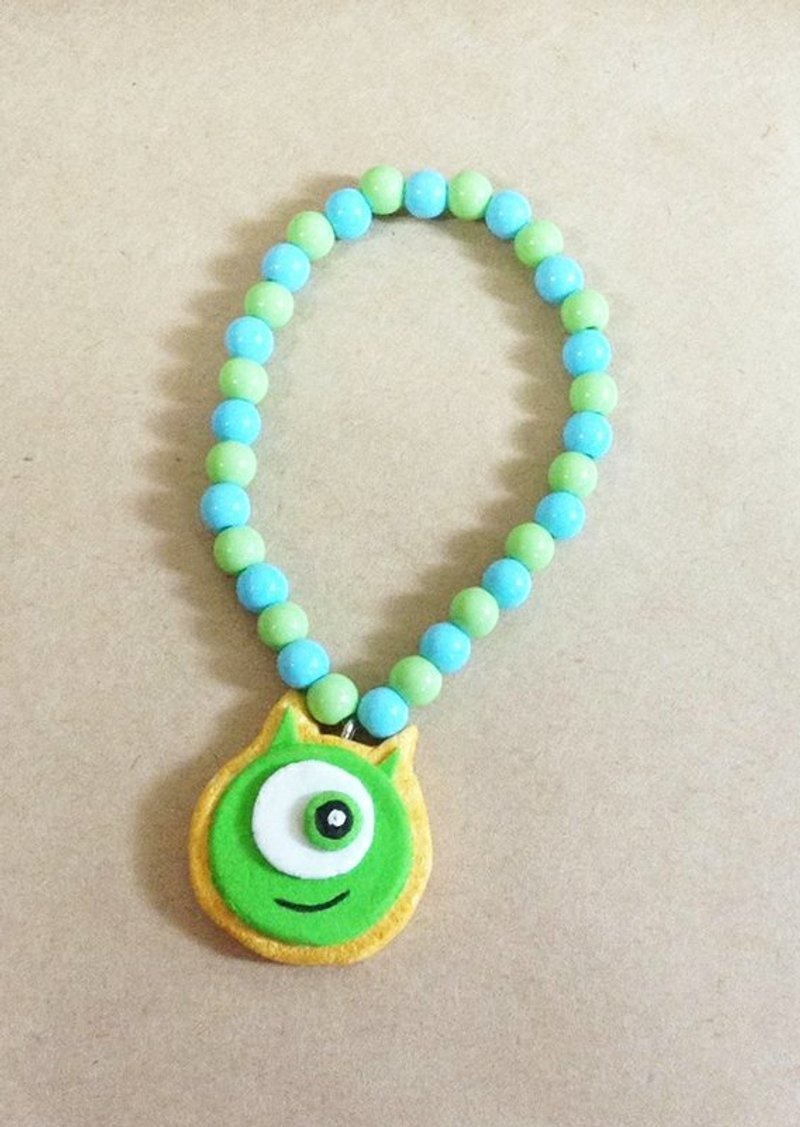 大眼仔怪兽糖霜饼干糖果手环   ((满500随机送神秘小礼物)) - 手链/手环 - 其他材质 多色