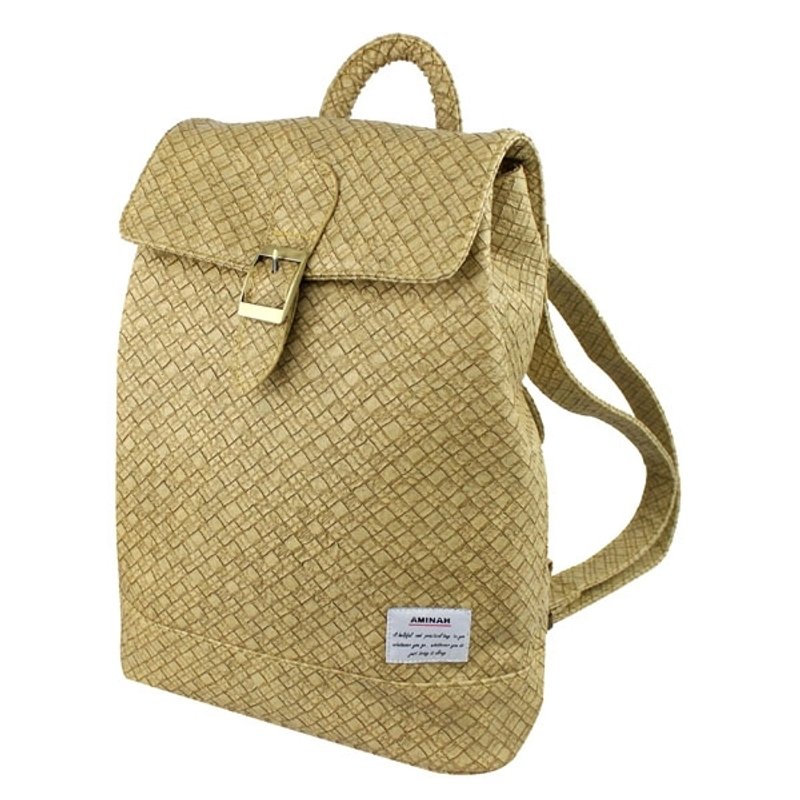 芥末绿童话小后背包【am-0240】 - 后背包/双肩包 - 人造皮革 绿色