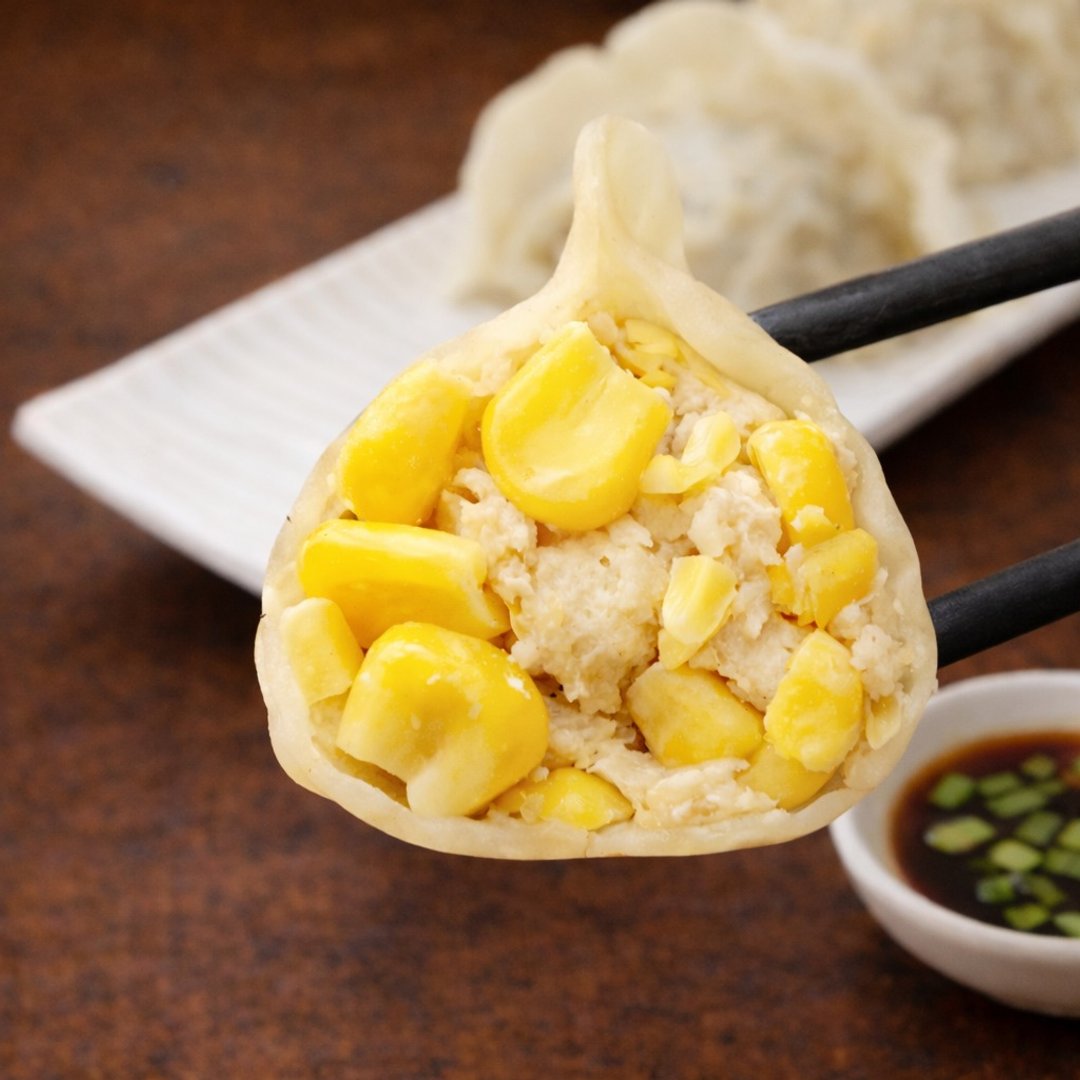 【大妹子手工水饺】玉米鸡肉水饺 (30 入/包) 冷冻水饺 熟食小吃 - 熟食小吃 - 新鲜食材 