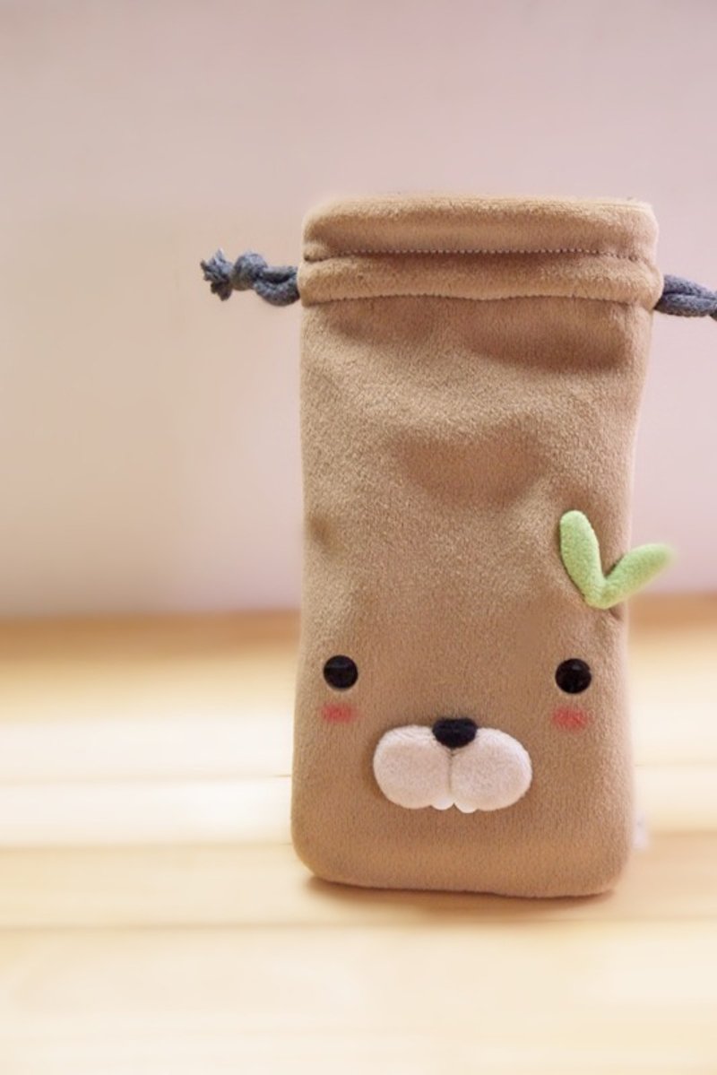 Bucute 手机设计的束口袋/生日礼物 首选/出国旅行/手工制作/ - 其他 - 其他材质 金色