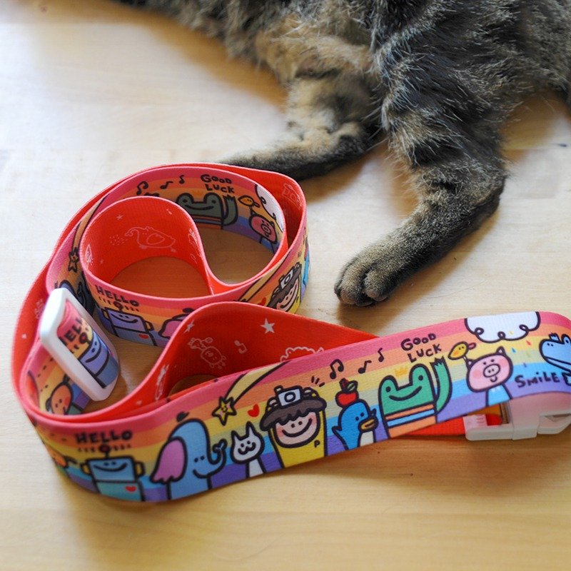 P714 彩虹行李绑带 - 行李箱/行李箱保护套 - 其他材质 多色