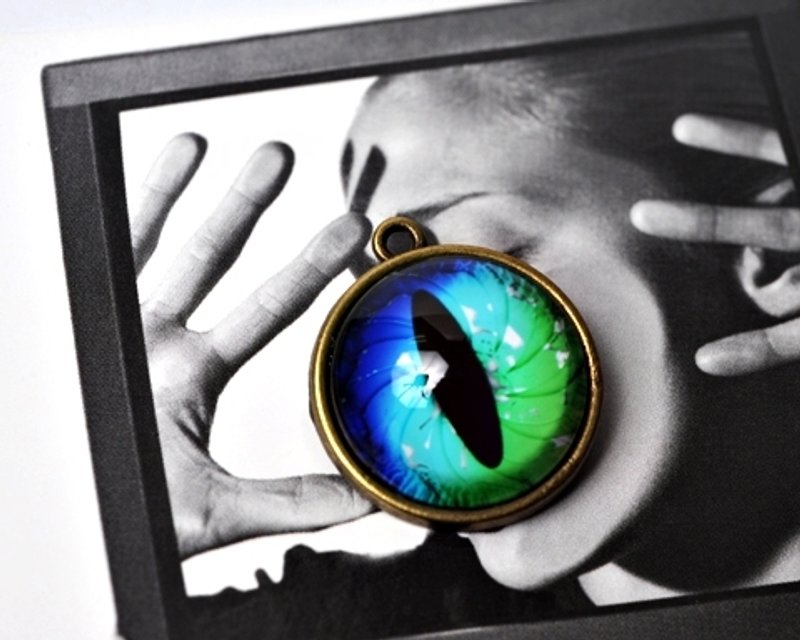 时光宝石 绿之眼 - 项链 - 玻璃 