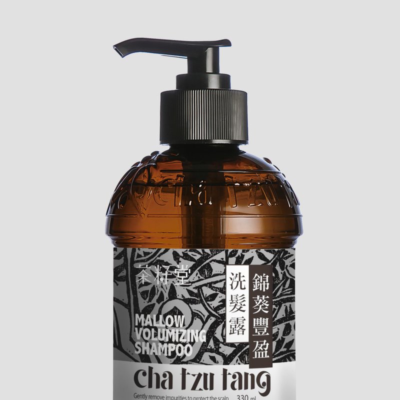 茶籽堂 锦葵丰盈洗发露330mL【细软发质适用】 - 洗发用品 - 植物．花 灰色