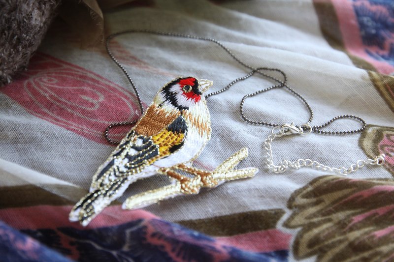 中国风 画眉鸟项链 - 项链 - 其他材质 多色