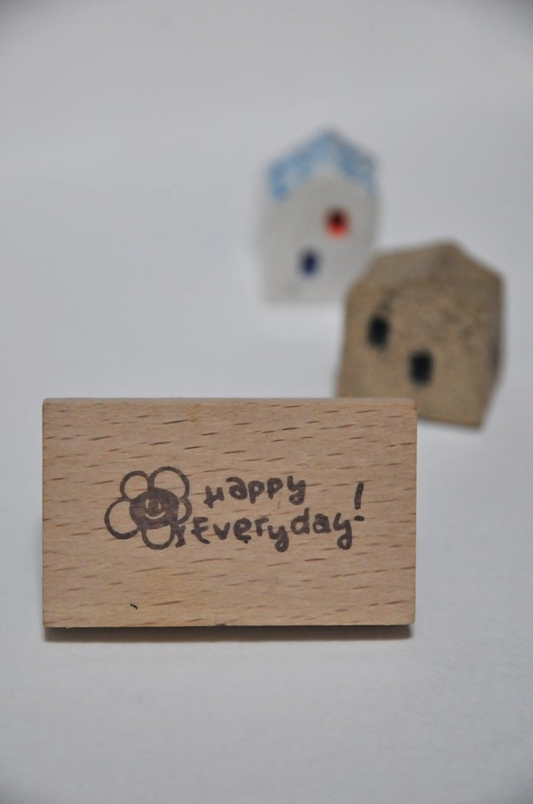 手刻印章 / 文字系列 / Happy Everyday - 其他 - 塑料 