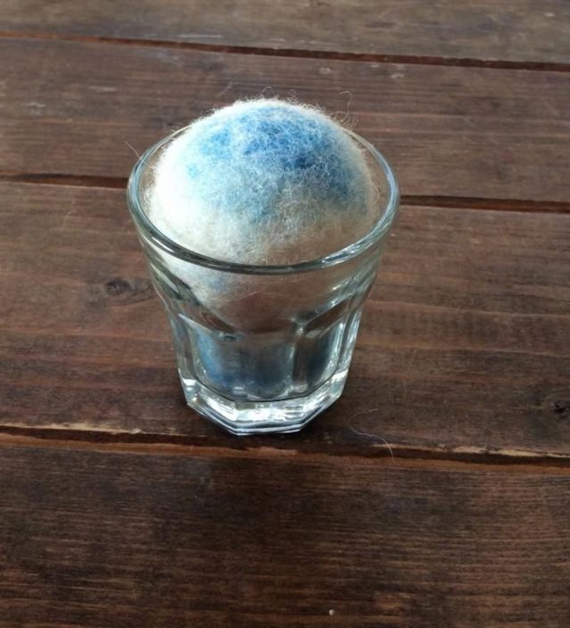 Pickled ice like a shaved ice - 摆饰 - 羊毛 蓝色