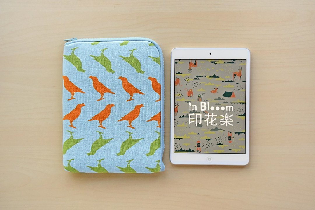 iPad Mini 收纳包/台湾八哥5号/水蓝色 - 平板/电脑保护壳 - 其他材质 