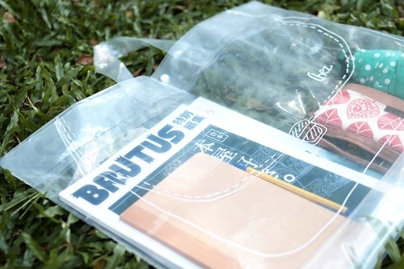 Chez。有生活感的手绘透明感提袋 - 其他 - 塑料 透明