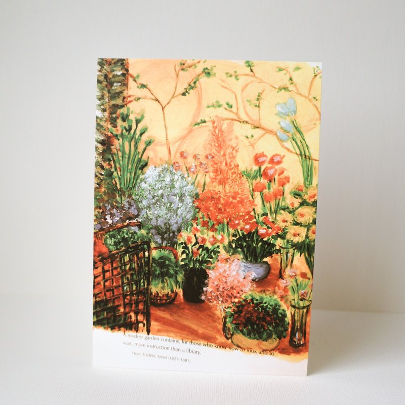 明信片 NHK名古屋放送局附近的花店 Flower - Noritake - 卡片/明信片 - 纸 多色