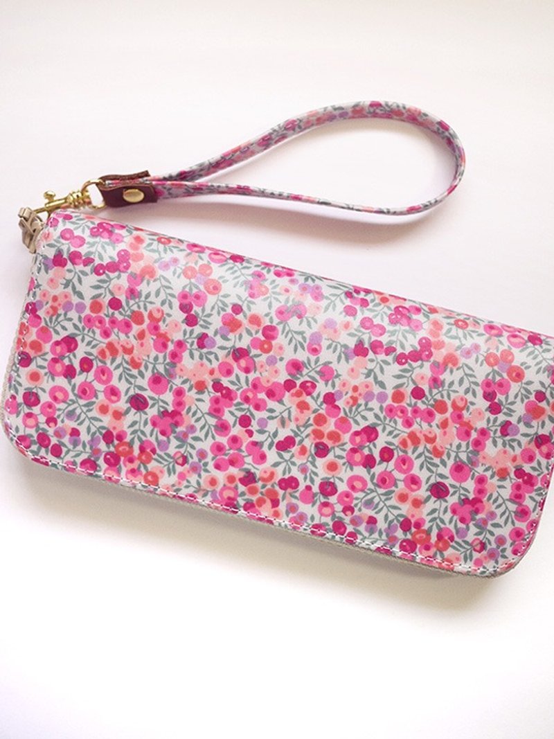 花园。防水长夹／皮夹 - 皮夹/钱包 - 防水材质 粉红色