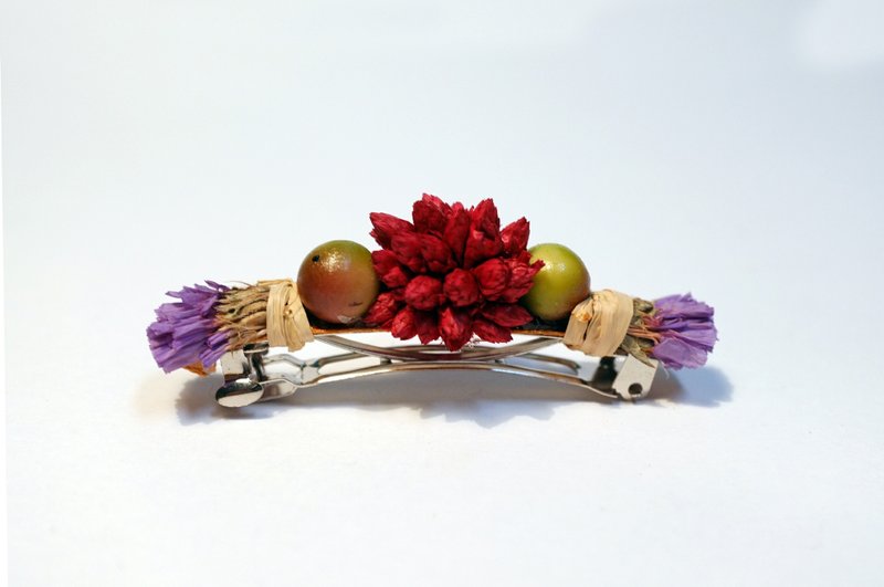 森林莓菓香氛发夹 - 发饰 - 植物．花 多色