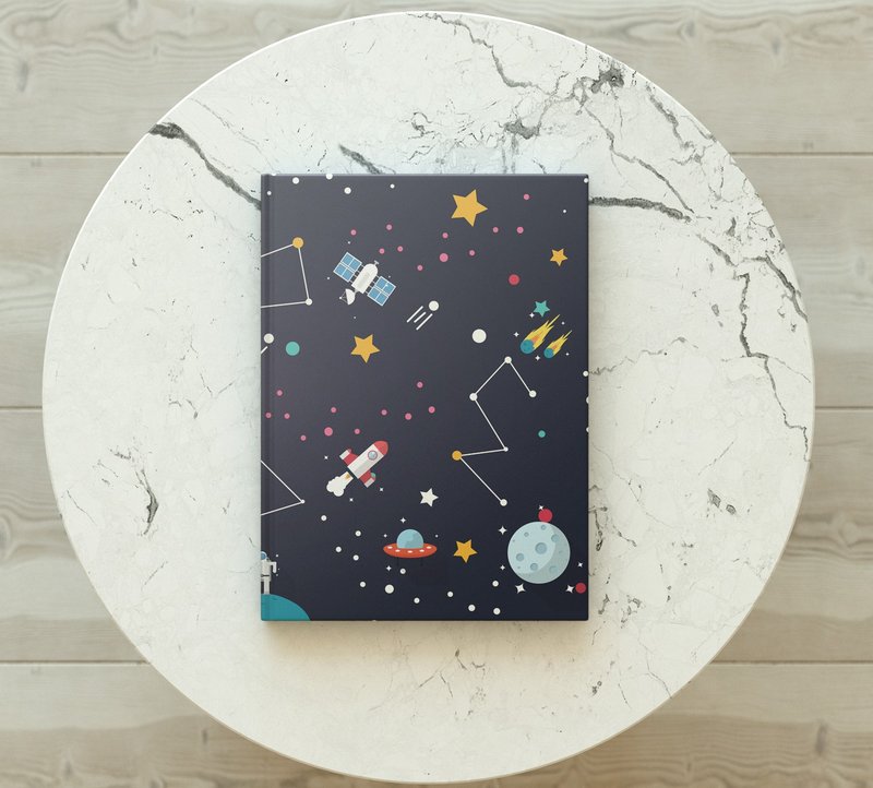 洛可可草莓 WELKIN手创_手工书/笔记本/手帐/日记本-星际探险 - 笔记本/手帐 - 纸 