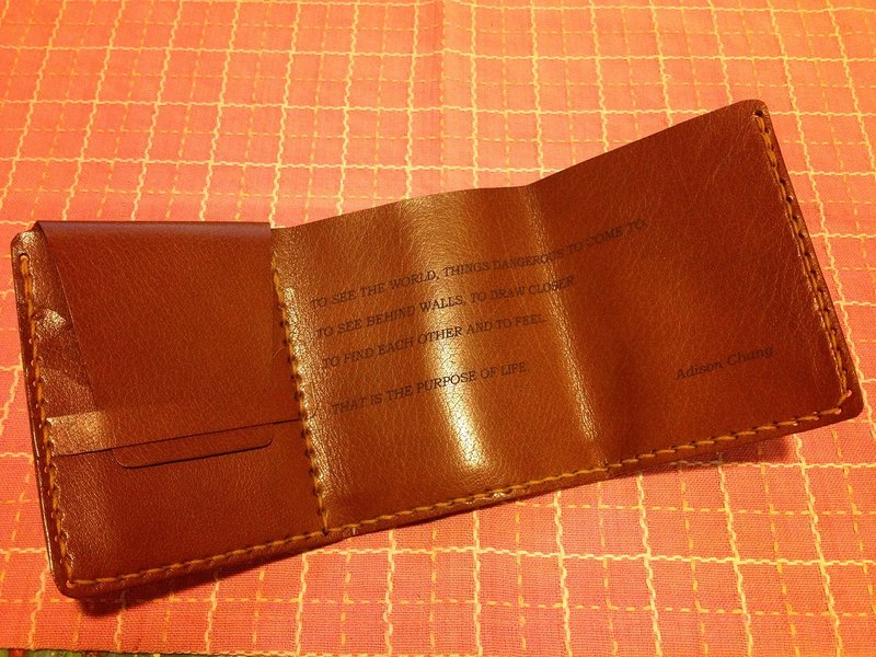 乐鞄冒险王皮夹 - 皮夹/钱包 - 真皮 咖啡色