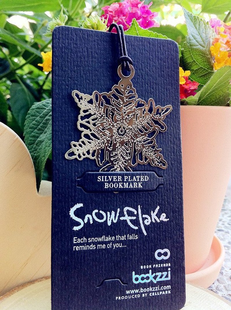 【18K造型书签】雪花 - 文件夹/资料夹 - 其他金属 