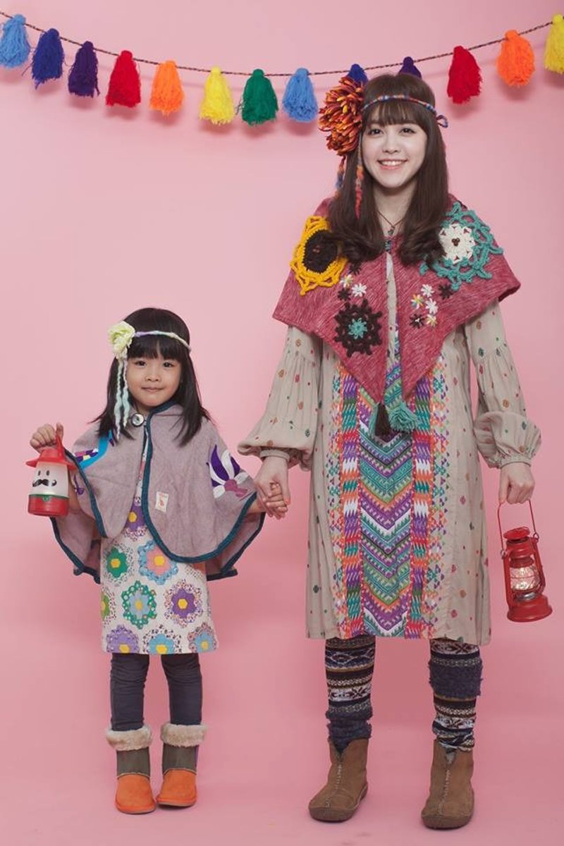 ☆saibaba ethnique // 经典蓬蓬袖女神洋装☆(预购中) - 洋装/连衣裙 - 其他材质 多色