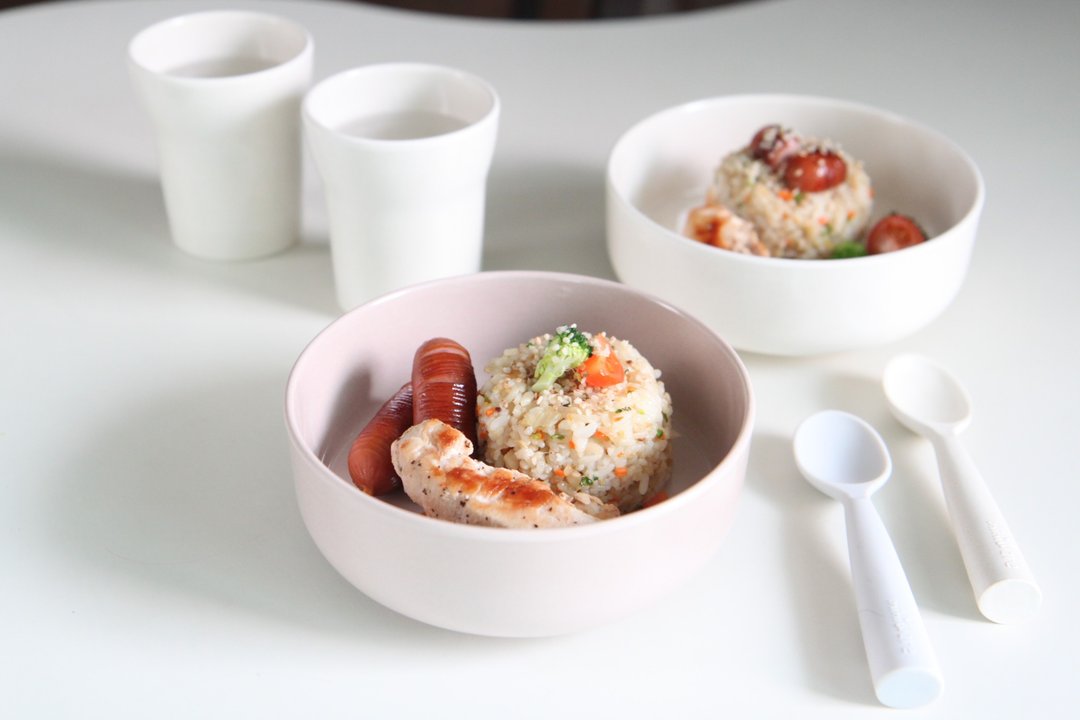 【手指食物入门碗】南投竹纤维制成 点心碗组 – 共四色 - 儿童餐具/餐盘 - 环保材料 多色