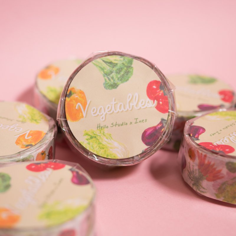 蔬果百汇 纸胶带 - 纸胶带 - 纸 多色