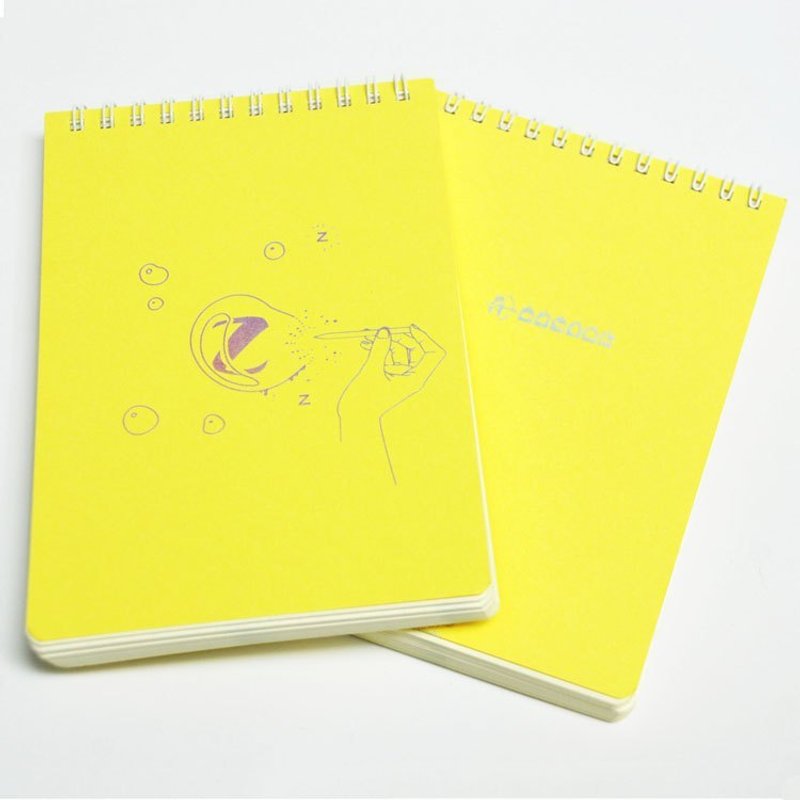 泡泡+左页笔记本组合 - 笔记本/手帐 - 纸 