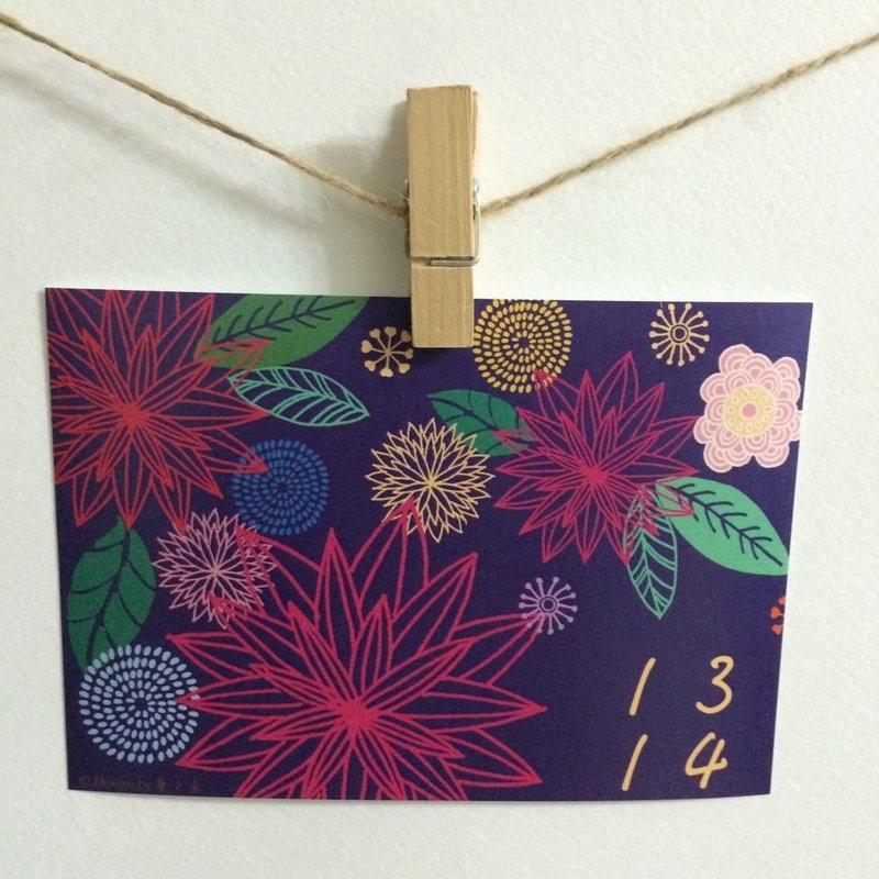 《艺之鱼》 1314 卡片 明信片 --C0037 - 卡片/明信片 - 纸 多色