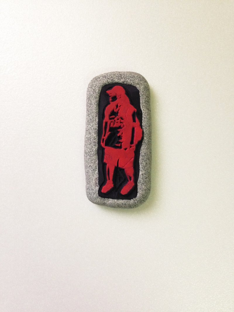 手作印章。人像手感雕刻橡皮章。定制化 - 其他 - 其他材质 多色