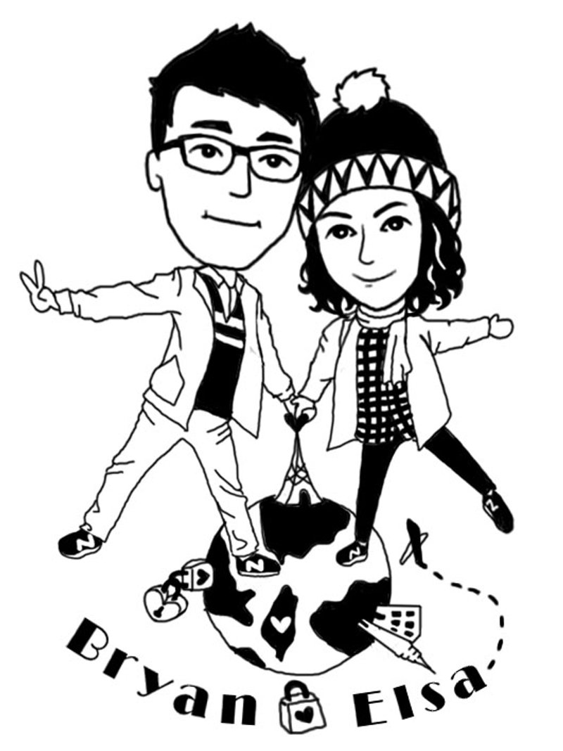 Elsa 订制情侣 手工橡皮章 - 其他 - 其他材质 