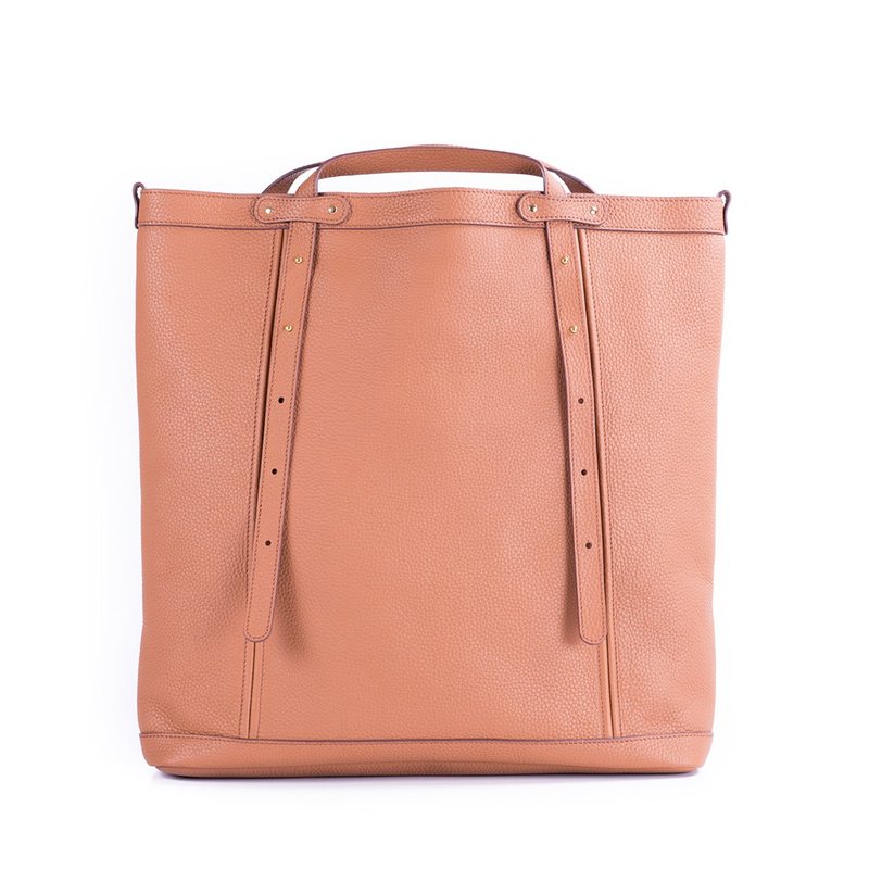 Patina 真皮手工订制 Dissy 托特包 - 侧背包/斜挎包 - 真皮 咖啡色