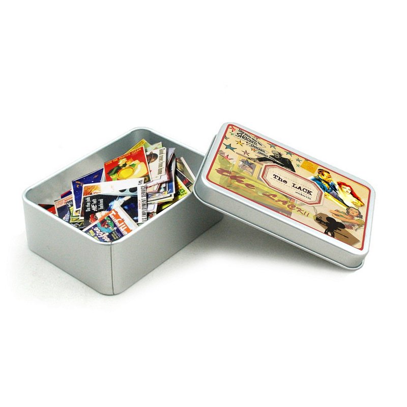 美式贴纸★铁盒款 / 全套125张 - 贴纸 - 防水材质 多色