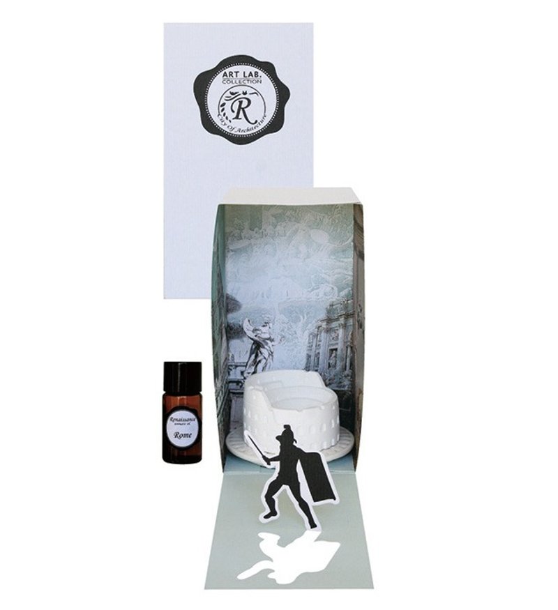 日本Art Lab“旅行香氛石”室内香氛 - 罗马假期 - 香薰/精油/线香 - 其他材质 白色